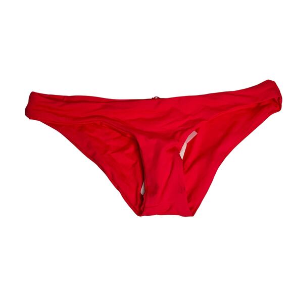 L*Space Sandy Classic Bikini Bottom Hot Cherry Women Size XS NWT - Picture 2 of 6